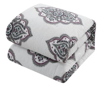 Chic Home Pacey 9 Piece Cotton Jacquard Comforter Set 