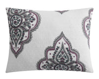 Chic Home Pacey 9 Piece Cotton Jacquard Comforter Set 
