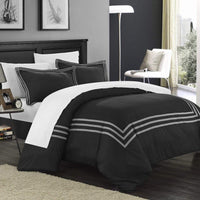 Chic Home Paige 3 Piece Hotel Duvet Cover Set 