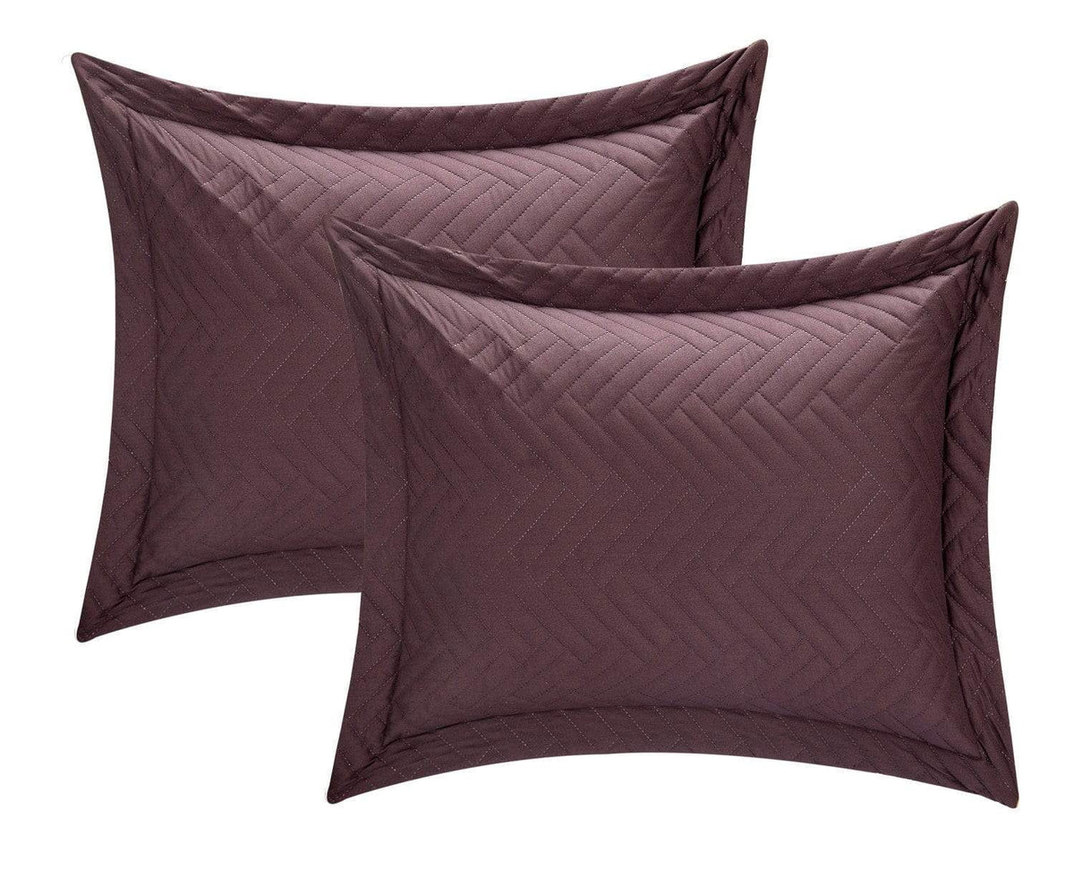 Chic Home Palermo 3 Piece Reversible Quilt Set 