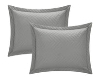 Chic Home Palermo 3 Piece Reversible Quilt Set 