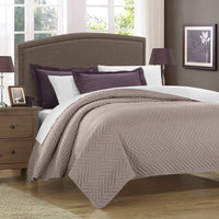 Chic Home Palermo 7 Piece Reversible Quilt Set 