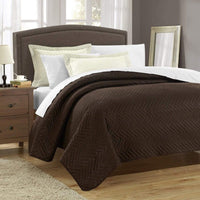Chic Home Palermo 7 Piece Reversible Quilt Set 