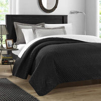 Chic Home Palermo 7 Piece Reversible Quilt Set 