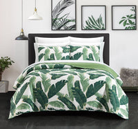 Chic Home Palm Springs 9 Piece Floral Quilt Set Twin
