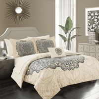 Chic Home Palmer 8 Piece Boho Comforter Set 