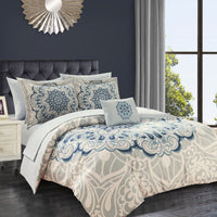 Chic Home Palmer 8 Piece Boho Comforter Set 