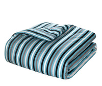 Chic Home Peyton 7 Piece Striped Comforter Set 