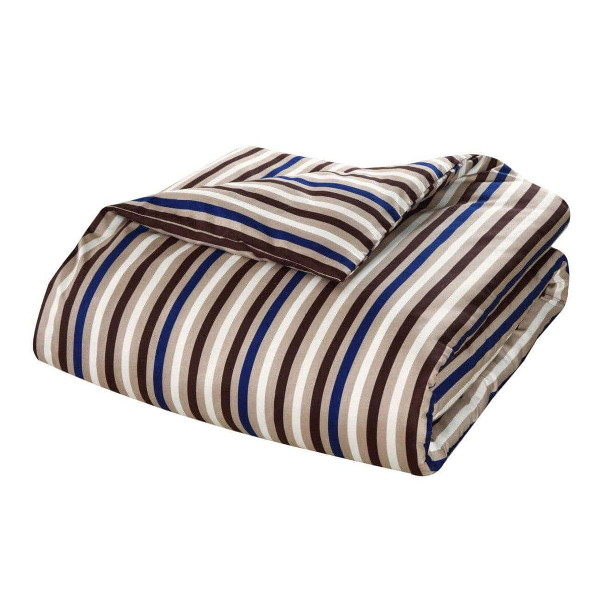 Chic Home Peyton 7 Piece Striped Comforter Set 
