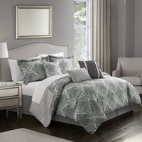 Chic Home Phantogram 11 Piece Reversible Comforter Set 