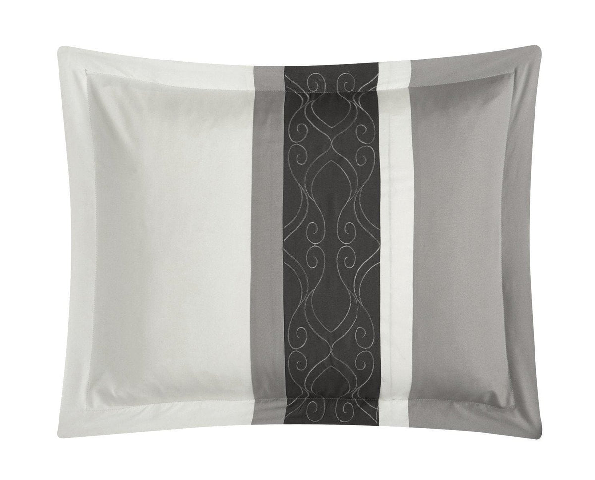Chic Home Phantogram 7 Piece Reversible Comforter Set 