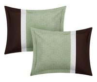 Chic Home Pisa 16 Piece Color Block Comforter Set 