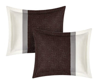 Chic Home Pisa 16 Piece Color Block Comforter Set 