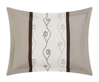 Chic Home Priston 6 Piece Embroidered Comforter Set 