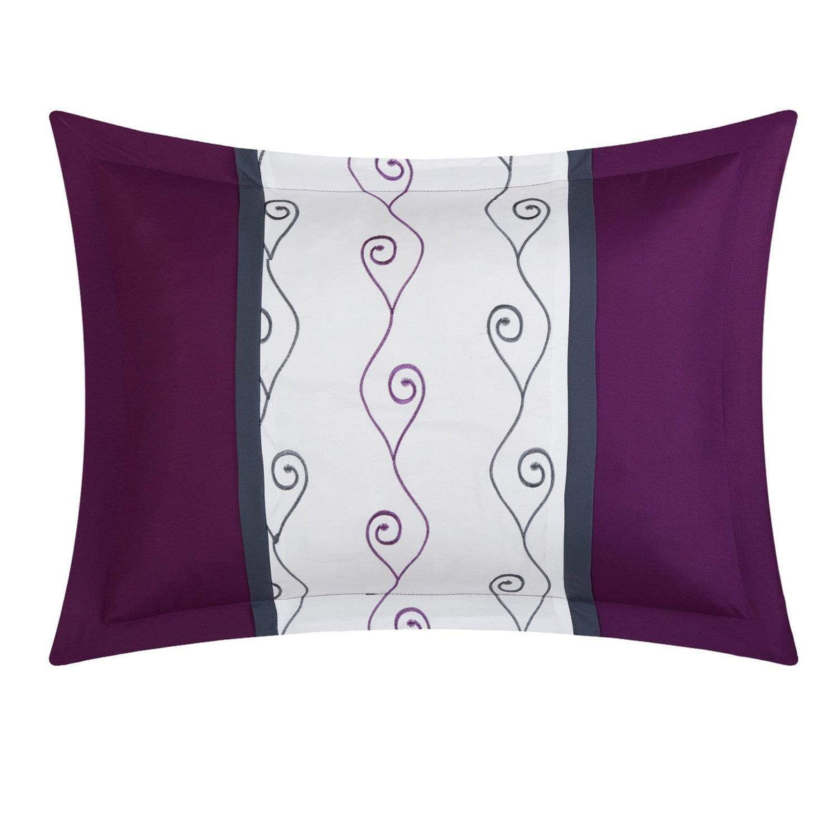 Chic Home Priston 6 Piece Embroidered Comforter Set 