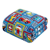 Chic Home Race Car 5 Piece Kids Comforter Set 