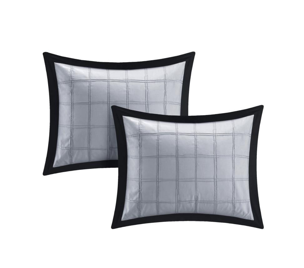 Chic Home Rhodes 8 Piece Pintuck Comforter Set 