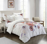 Chic Home Riverside Park 5 Piece Floral Comforter Set 