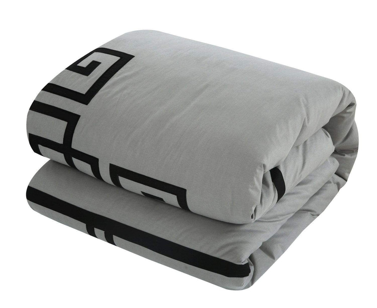 Chic Home Royalton 4 Piece Cotton Duvet Cover Set 