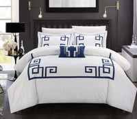 Chic Home Royalton 8 Piece Cotton Duvet Cover Set 