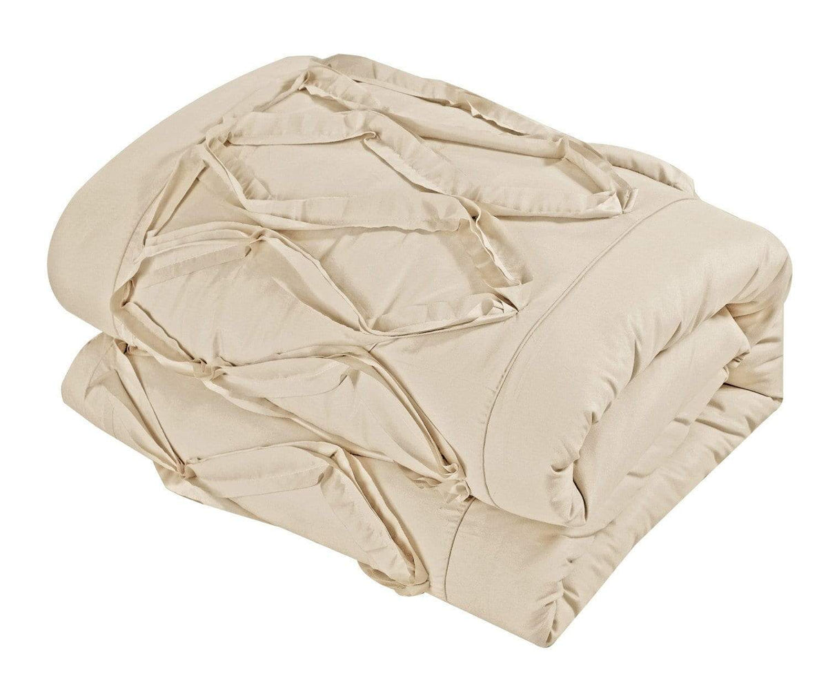 Chic Home Ruth 12 Piece Ruffled Comforter Set 