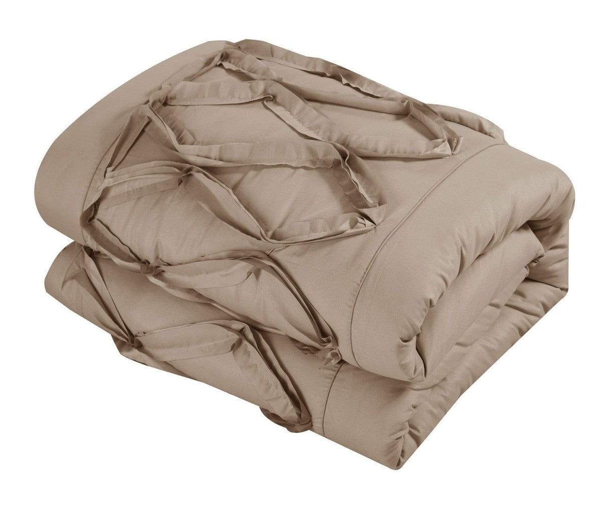 Chic Home Ruth 12 Piece Ruffled Comforter Set 