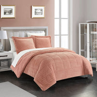 Chic Home Ryland 3 Piece Sherpa Comforter Set 