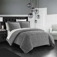 Chic Home Ryland 3 Piece Sherpa Comforter Set 