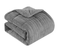 Chic Home Ryland 3 Piece Sherpa Comforter Set 
