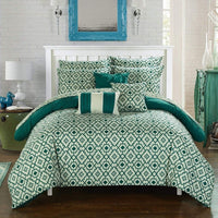 Chic Home Sabrina 10 Piece Reversible Comforter Set 