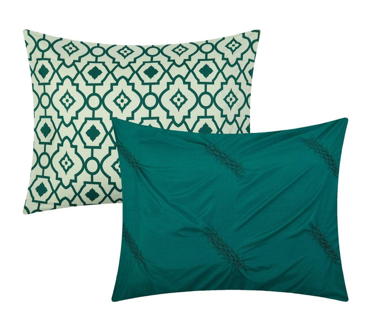 Chic Home Sabrina 10 Piece Reversible Comforter Set 