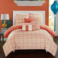 Chic Home Sabrina 10 Piece Reversible Comforter Set 