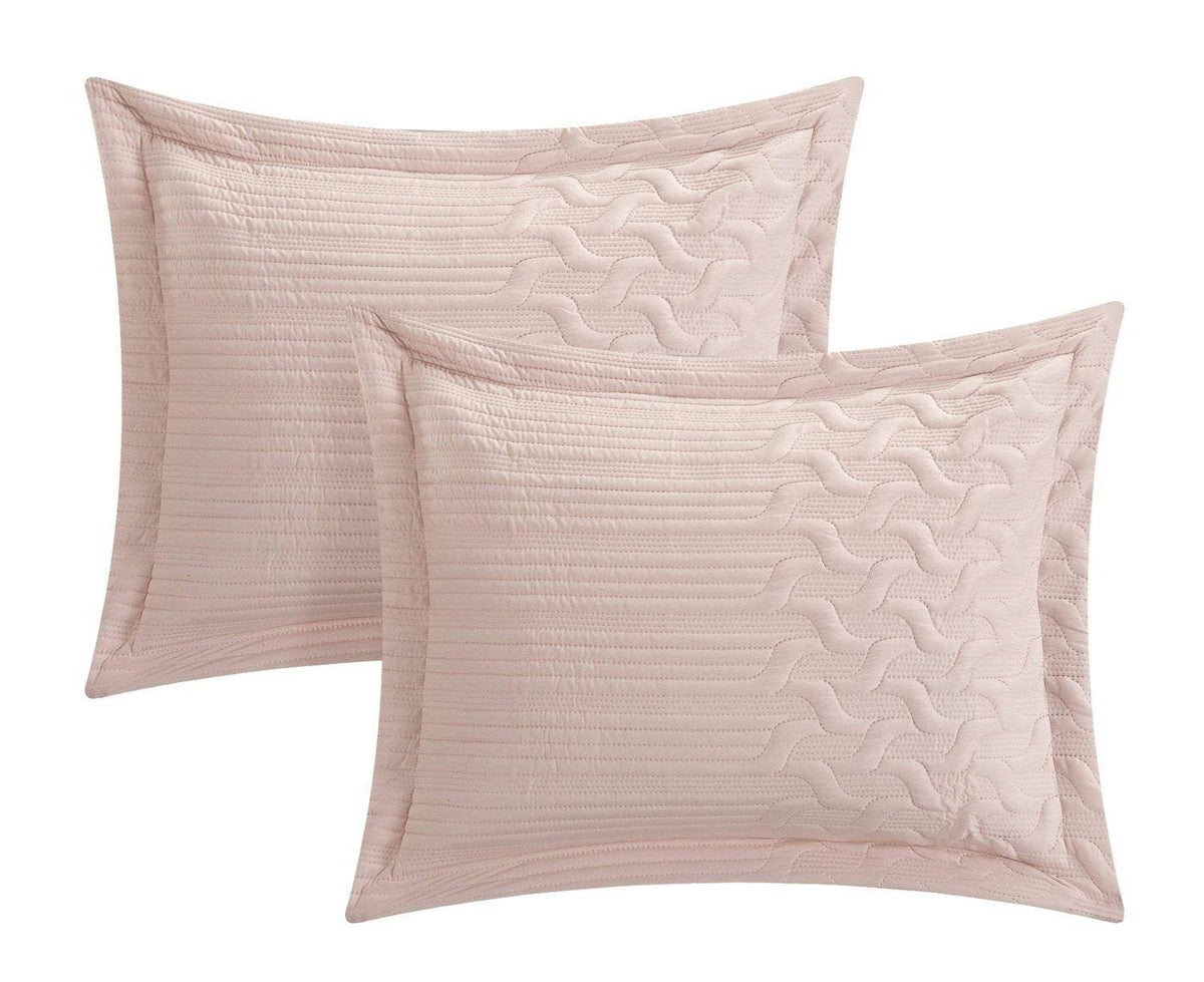 Chic Home Shalya 4 Piece Stitched Quilt Set 