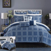 Chic Home Sicily 12 Piece Jacquard Comforter Set 