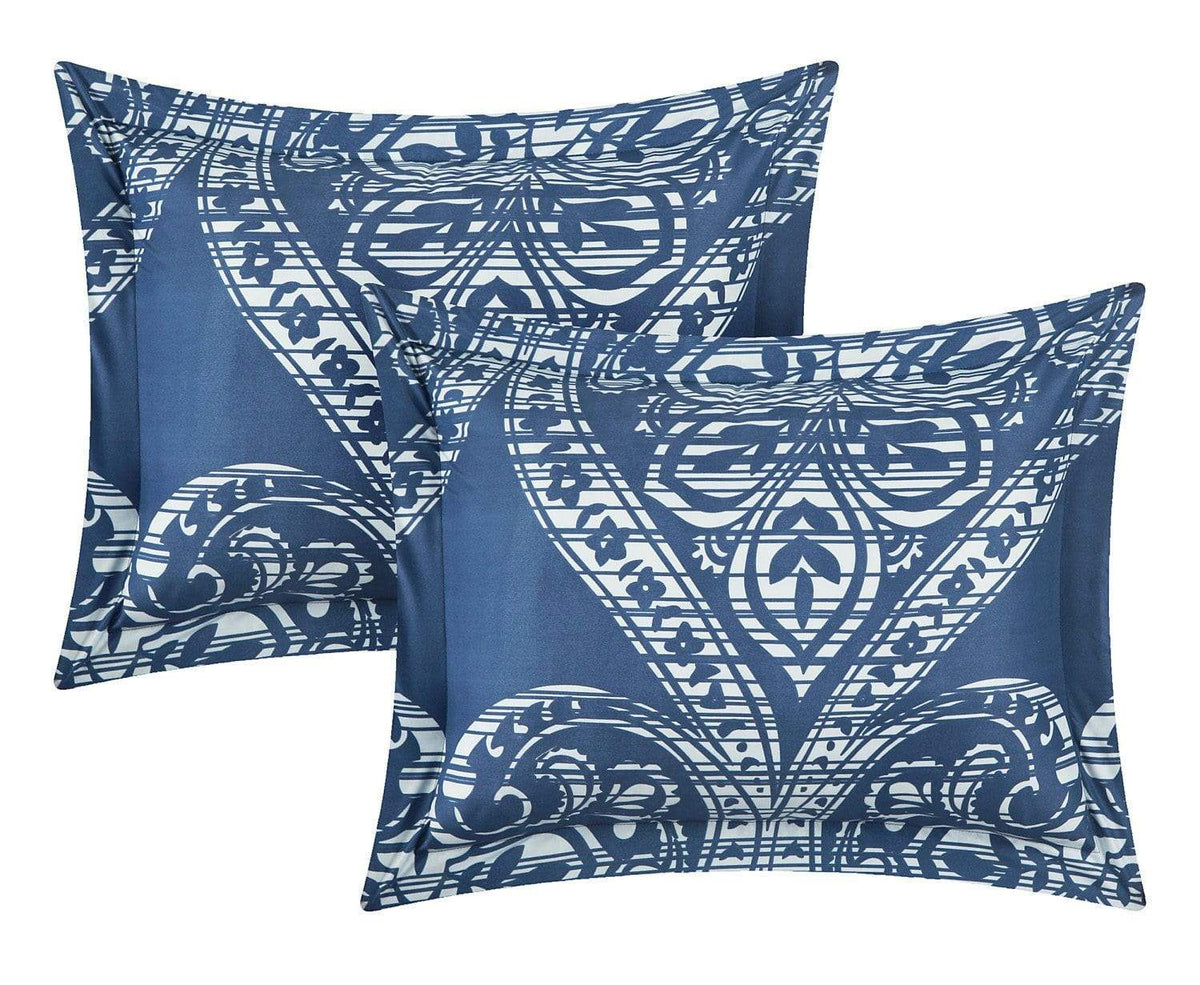 Chic Home Sicily 12 Piece Jacquard Comforter Set 