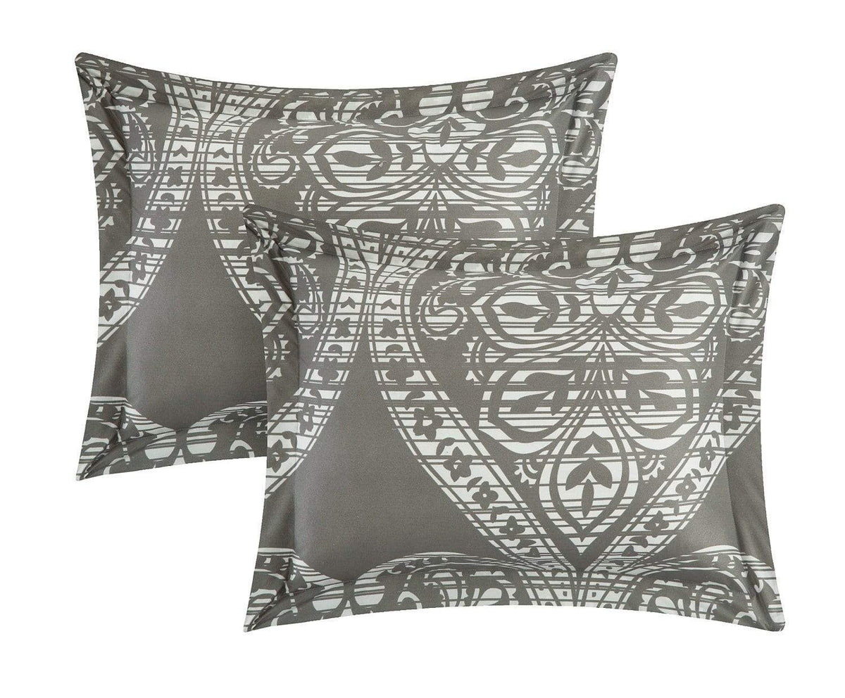 Chic Home Sicily 8 Piece Jacquard Comforter Set 