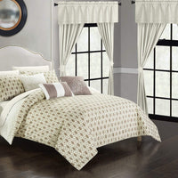 Chic Home Sigal 20 Piece Reversible Comforter Set 
