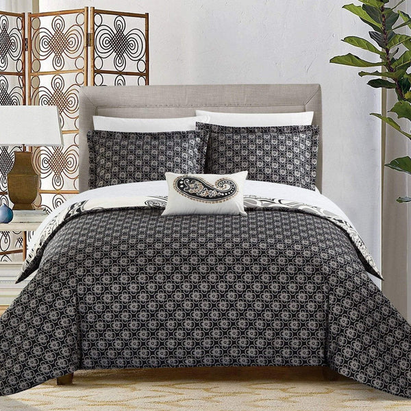 Chic Home Soliel 4 Piece Boho Duvet Cover Set 