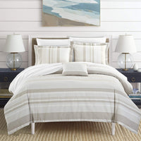 Chic Home Somerset 8 Piece Cotton Duvet Cover Set 