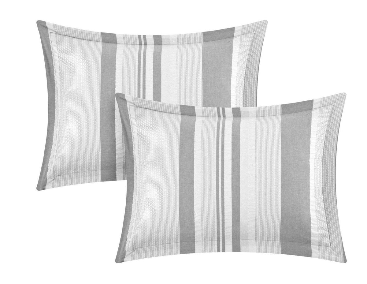 Chic Home Somerset 8 Piece Cotton Duvet Cover Set 