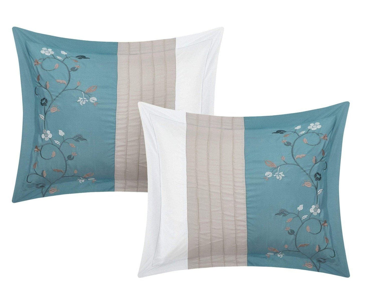 Chic Home Sonita 20 Piece Floral Comforter Set 