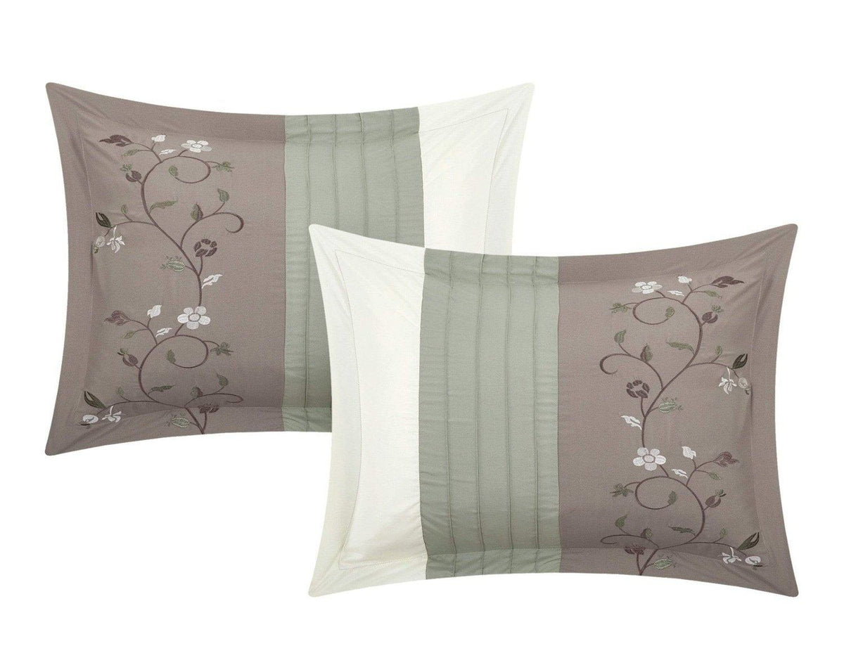 Chic Home Sonita 20 Piece Floral Comforter Set 
