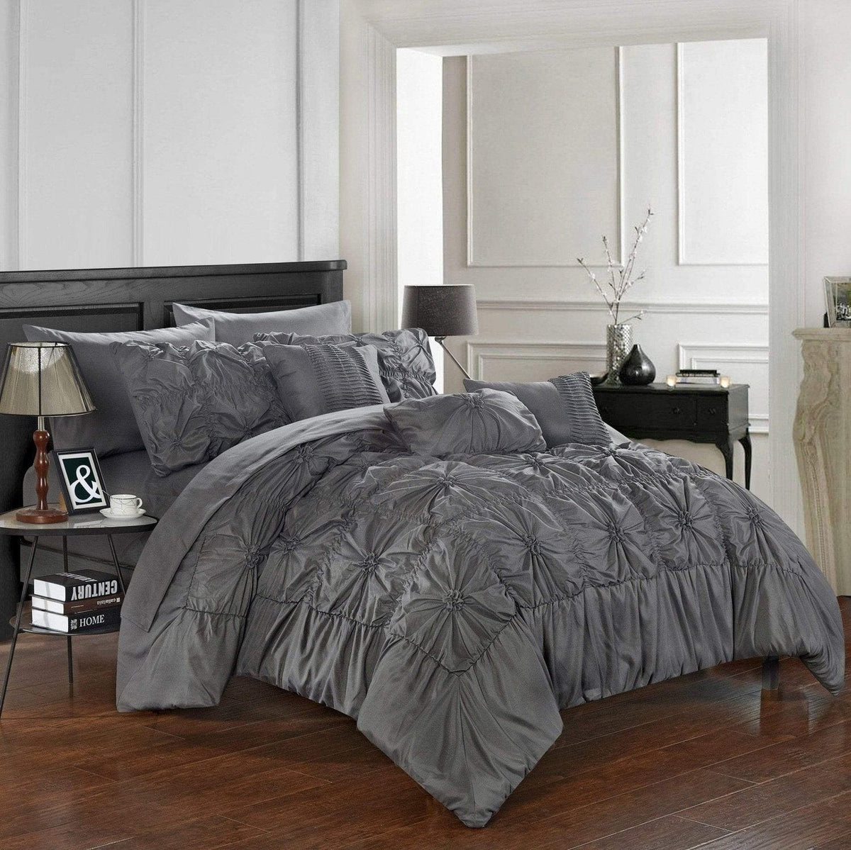 Chic Home Springfield 10 Piece Floral Comforter Set 