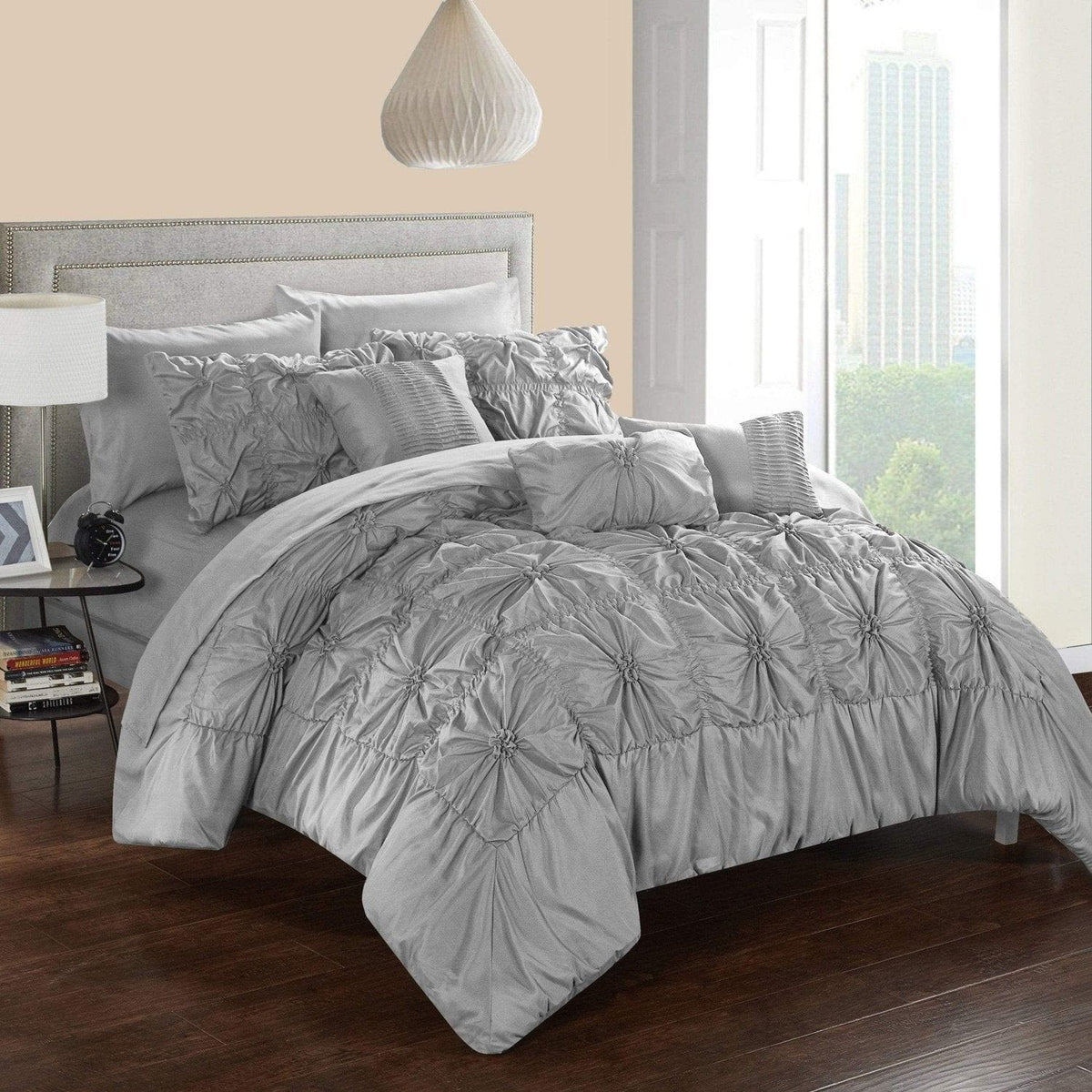 Chic Home Springfield 10 Piece Floral Comforter Set 