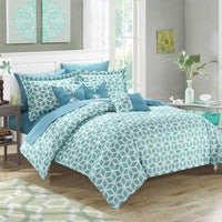 Chic Home Stefanie 10 Piece Reversible Comforter Set 