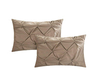 Chic Home Talia 3 Piece Reversible Duvet Cover Set 