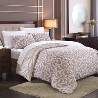 Chic Home Talia 3 Piece Reversible Duvet Cover Set 