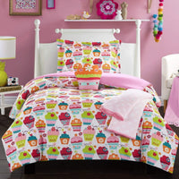 Chic Home Tasty Muffin 5 Piece Kids Comforter Set Twin