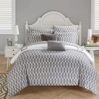Chic Home Trace 9 Piece Reversible Comforter Set 