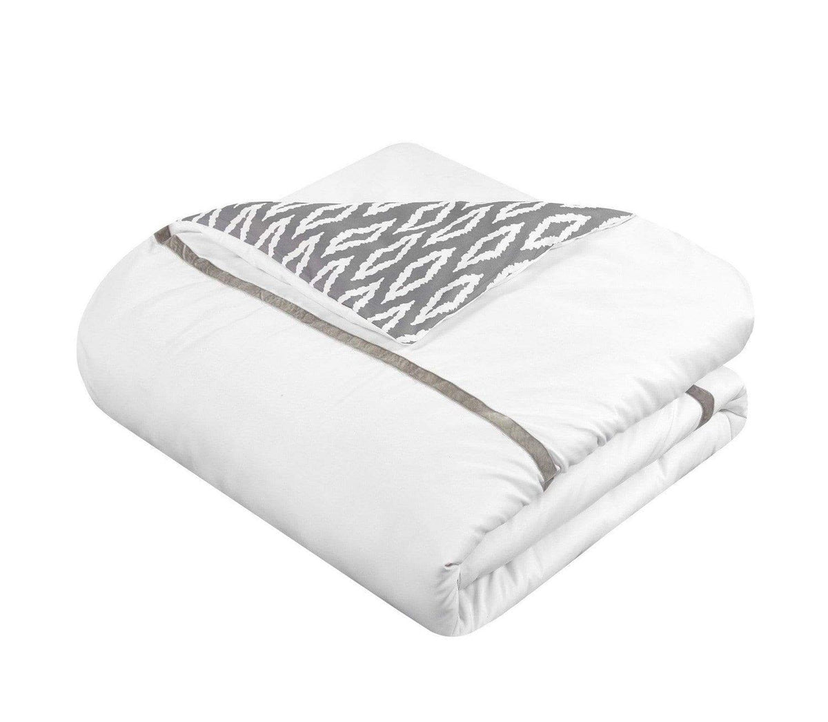 Chic Home Trace 9 Piece Reversible Comforter Set 